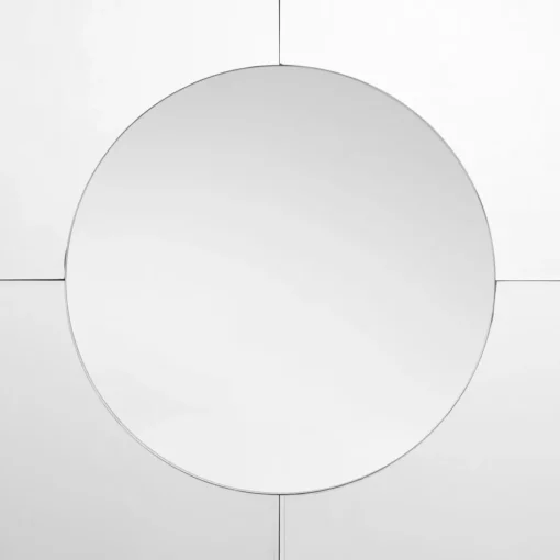 KARE Design Spiegel-Wandspiegel Deja 80X80Cm