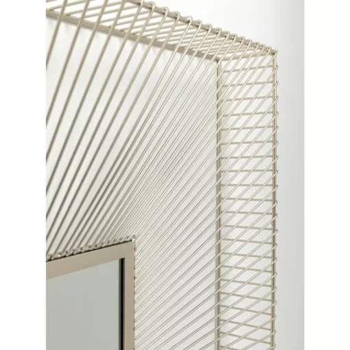 KARE Design Spiegel-Wandspiegel Dimension Champagner 91X91Cm