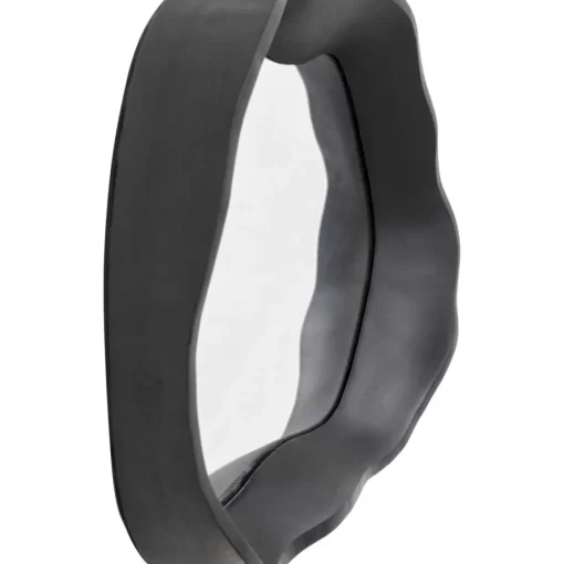 KARE Design Spiegel-Wandspiegel Dynamic Schwarz 40X34Cm