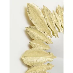 KARE Design Spiegel-Wandspiegel Feather Dress Gold 49X69Cm
