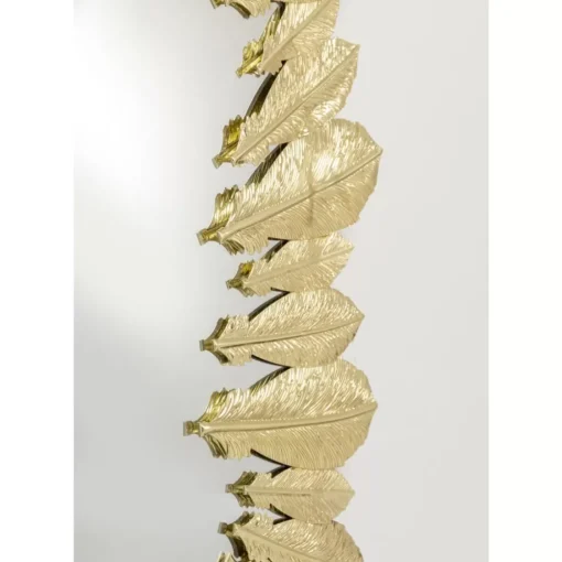 KARE Design Spiegel-Wandspiegel Feather Dress Gold 49X69Cm