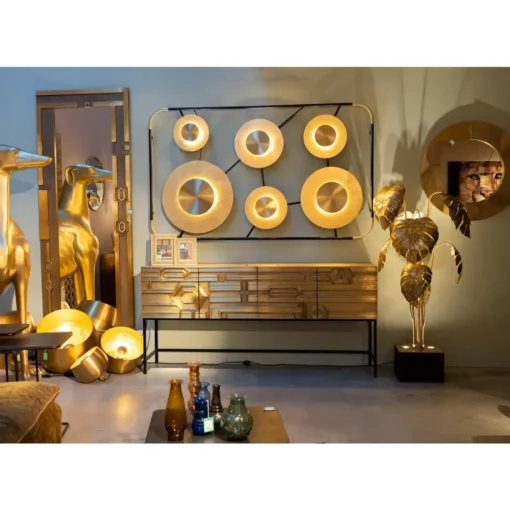 KARE Design Spiegel-Wandspiegel Futuro O80Cm