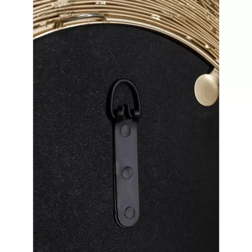 KARE Design Spiegel-Wandspiegel Gold Wire O61Cm