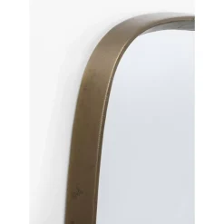 KARE Design Spiegel-Wandspiegel Noomi Brass 122X58Cm