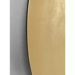 KARE Design Spiegel-Wandspiegel Planet Gold O108Cm