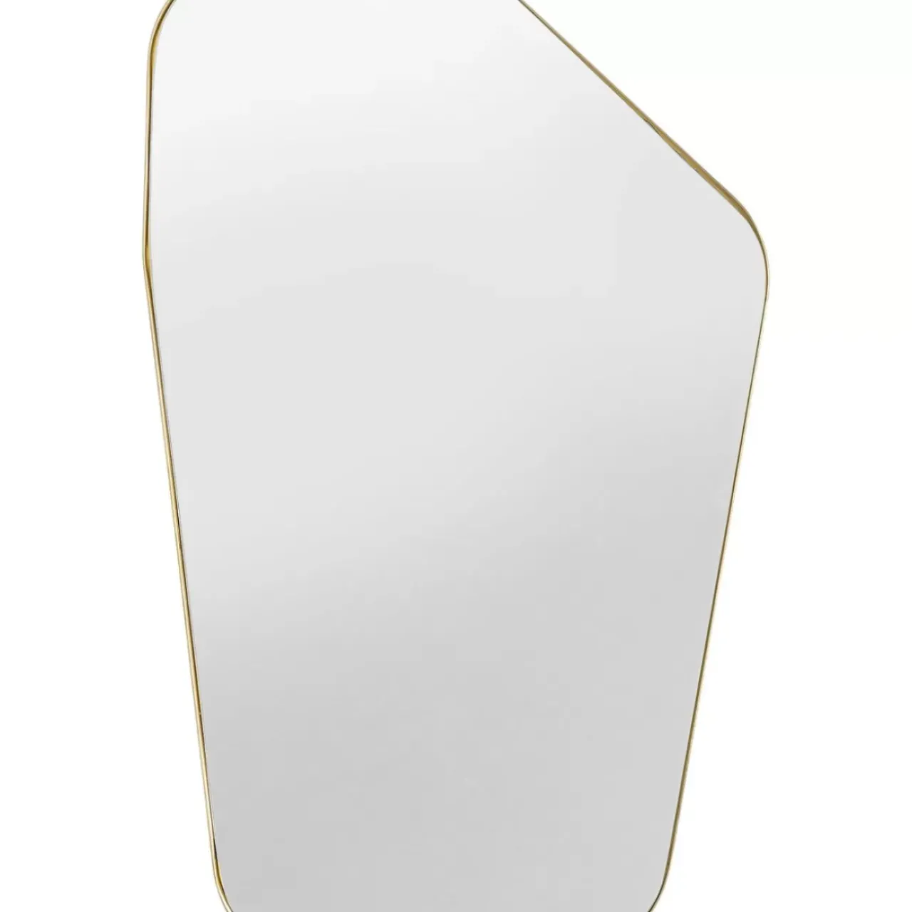 KARE Design Spiegel-Wandspiegel Shape Brass 64X94,5Cm