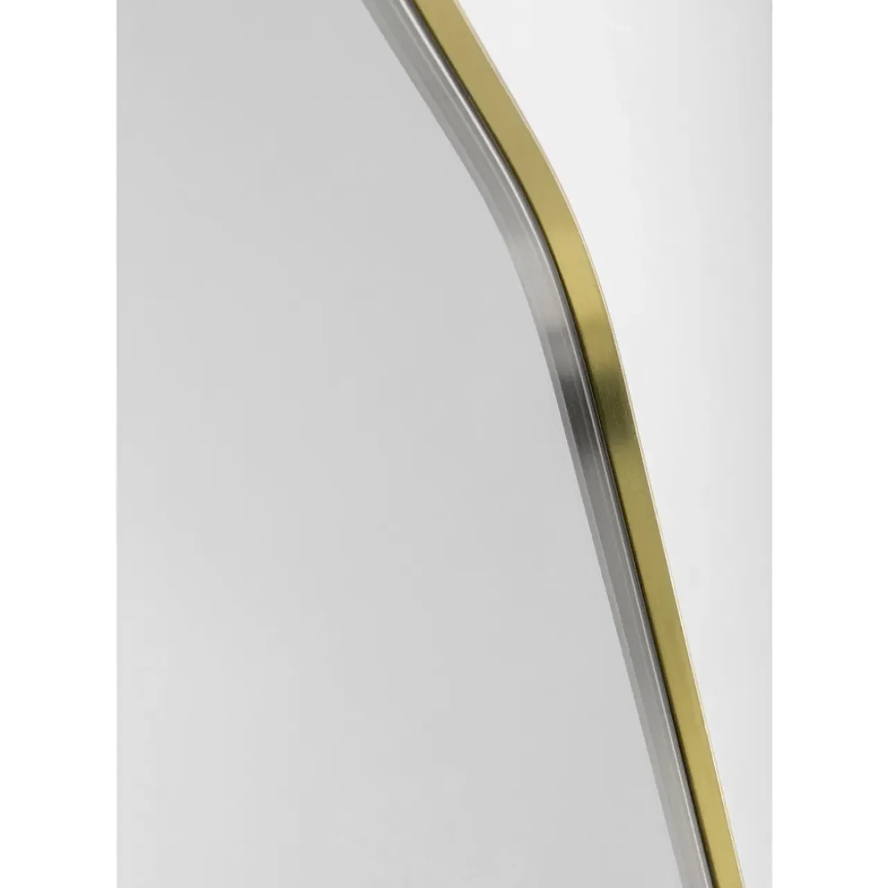 KARE Design Spiegel-Wandspiegel Shape Brass 64X94,5Cm