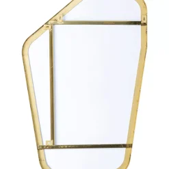 KARE Design Spiegel-Wandspiegel Shape Brass 64X94,5Cm