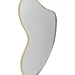 KARE Design Spiegel-Wandspiegel Shape Brass 110X120Cm