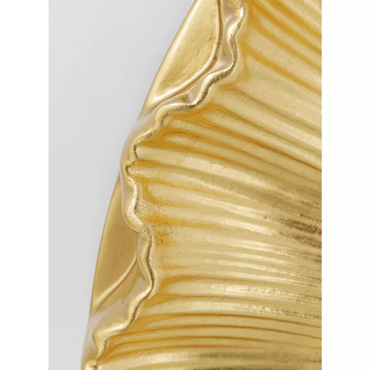 KARE Design Spiegel-Wandspiegel Sun Ray Gold O84Cm