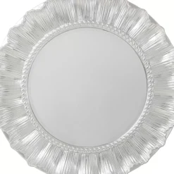 KARE Design Spiegel-Wandspiegel Sun Ray Silber O84Cm