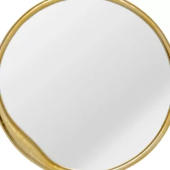 KARE Design Spiegel-Wandspiegel Tina Gold O61Cm