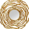 KARE Design Spiegel-Wandspiegel Twiggy Gold O121Cm