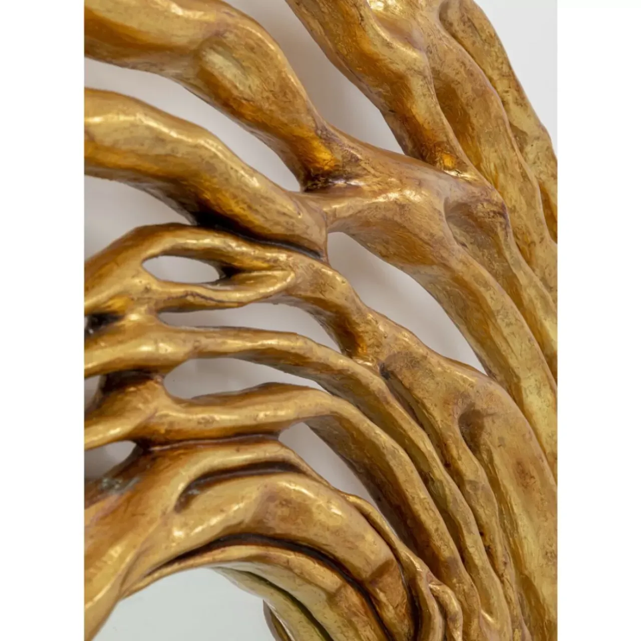 KARE Design Spiegel-Wandspiegel Twiggy Gold O121Cm