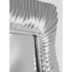 KARE Design Spiegel-Wandspiegel Wavy Silber 94X124Cm