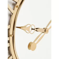 KARE Design Uhren-Wanduhr Giant Gold O120Cm