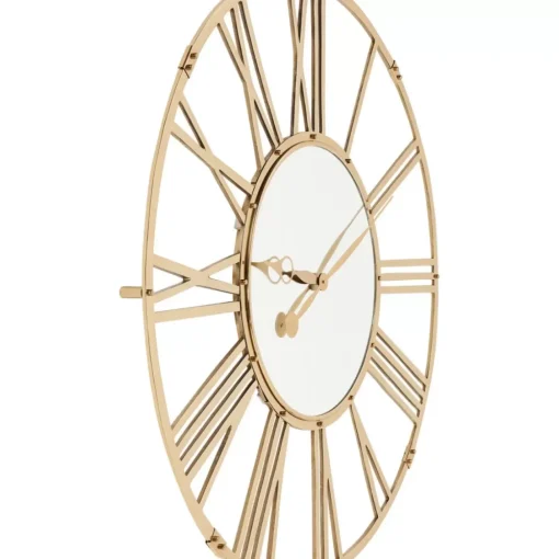 KARE Design Uhren-Wanduhr Giant Gold O120Cm