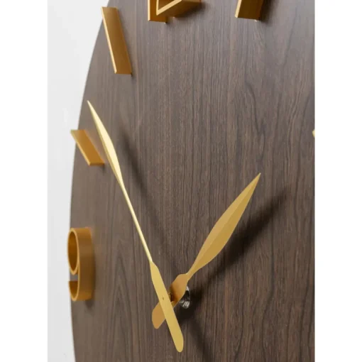 KARE Design Uhren-Wanduhr Oscar Schwarz O60