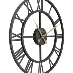 KARE Design Uhren-Wanduhr Roman Schwarz O41Cm