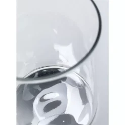 KARE Design Geschirr & Tischaccessoires-Wasserglas Electra Silber 15Cm