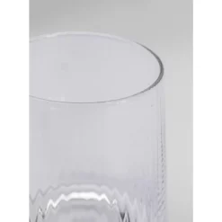 KARE Design Geschirr & Tischaccessoires-Wasserglas Riffle 11Cm
