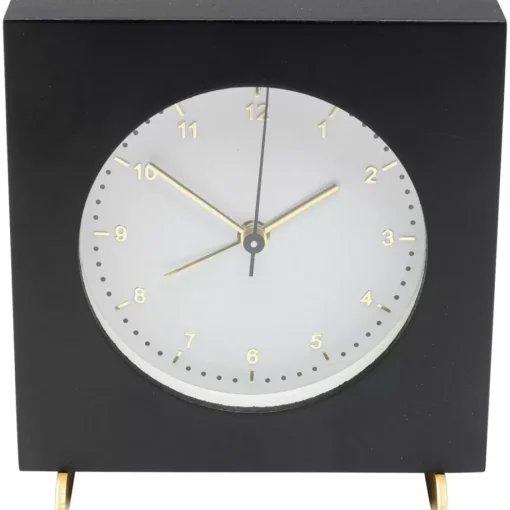 KARE Design Uhren-Wecker Kian Schwarz