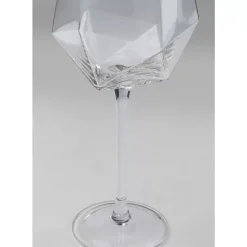 KARE Design Geschirr & Tischaccessoires-Weinglas Diamond Gold Rim