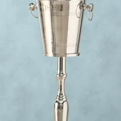 KARE Design Geschirr & Tischaccessoires-Weinkuhler Pillar Silber