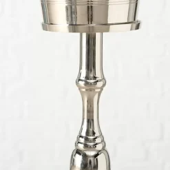 KARE Design Geschirr & Tischaccessoires-Weinkuhler Pillar Silber