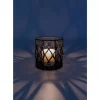 KARE Design Kerzenständer & Laternen-Windlicht Hayat Schwarz 15Cm