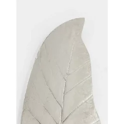KARE Design Kerzenständer & Laternen-Windlicht Leaf Silber