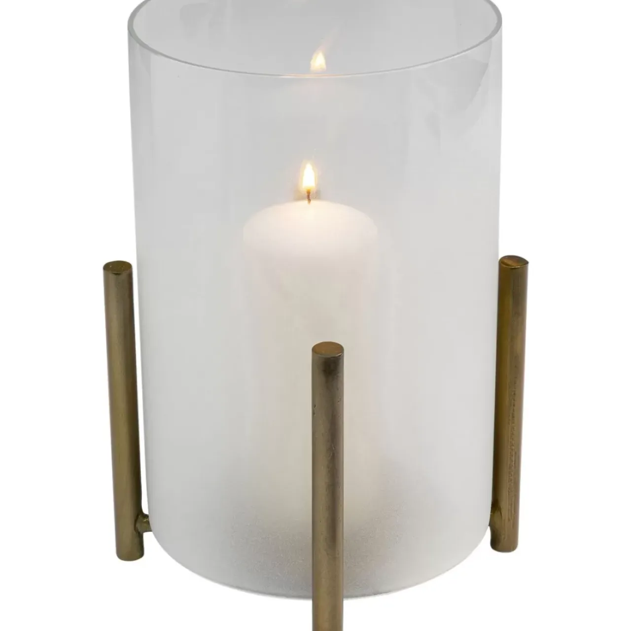 KARE Design Kerzenständer & Laternen-Windlicht Pillar Steam 25Cm
